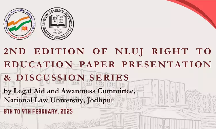 2nd NLUJ Right To Education Paper Presentation And Discussion 2nd NLUJ Right To Education Paper Presentation And Discussion
