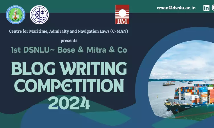 1st DSNLU- BMC Blog Writing Competition 2024 [ Submit By 5th December]