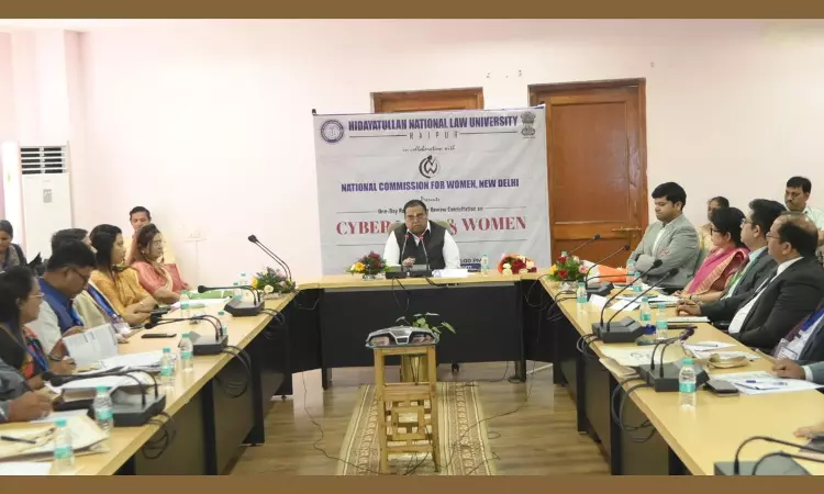 Cyber Laws & Women: HNLU And NCW Host Consultation On Digital Safety For Women Cyber Laws & Women: HNLU And NCW Host Consultation On Digital Safety For Women