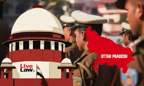 Supreme Court Imposes Costs On UP Police For Filing FIR Over Civil Dispute Supreme Court Imposes Costs On UP Police For Filing FIR Over Civil Dispute