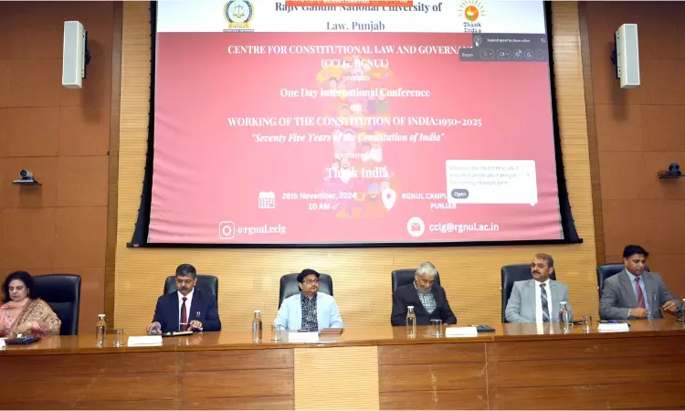 RGNUL: International Conference On Working Of The Constitution: 1950–2025 RGNUL: International Conference On Working Of The Constitution: 1950–2025