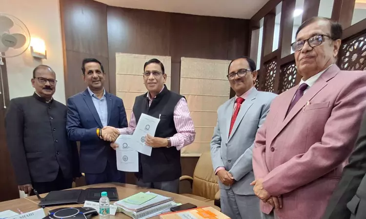 Dharmashastra National Law University Jabalpur Enters Into MOU With Chanakya National Law University, Patna Dharmashastra National Law University Jabalpur Enters Into MOU With Chanakya National Law University, Patna