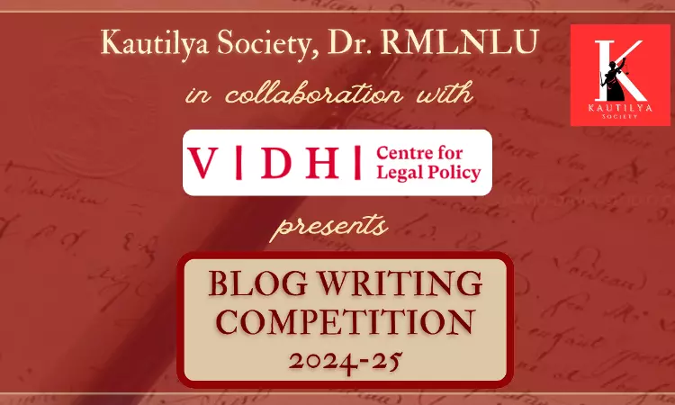 RMLNLUs Kautilya Society To Organise Blog Writing Competition [Submit By 26th January]