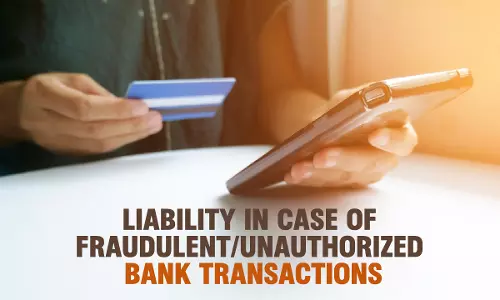 Know The Law | Banks Liability When Customers Lose Money Due To Unauthorised Transactions Know The Law | Banks Liability When Customers Lose Money Due To Unauthorised Transactions