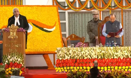 Justice Devendra Kumar Upadhyaya Sworn-In As Chief Justice Of Delhi High Court Justice Devendra Kumar Upadhyaya Sworn-In As Chief Justice Of Delhi High Court