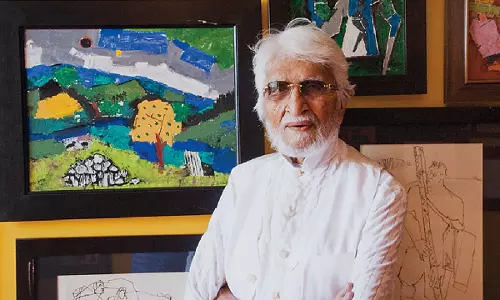 Delhi Court Orders Seizure Of Offensive MF Husain Paintings On Hindu Deities From Art Gallery Delhi Court Orders Seizure Of Offensive MF Husain Paintings On Hindu Deities From Art Gallery