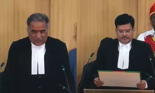 Two Judicial Officers Sworn In As Additional Judges Of Andhra Pradesh High Court Two Judicial Officers Sworn In As Additional Judges Of Andhra Pradesh High Court