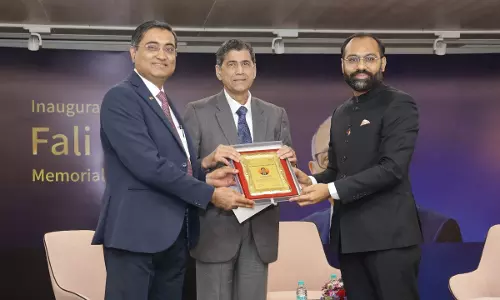 Senior Advocate Arvind Datar Receives Fali Nariman Memorial Award By BITS Law School And SSIA Senior Advocate Arvind Datar Receives Fali Nariman Memorial Award By BITS Law School And SSIA