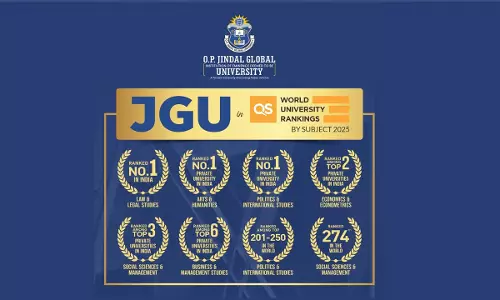 O.P. Jindal Global University Achieves Milestone In QS Subject Rankings 2025 O.P. Jindal Global University Achieves Milestone In QS Subject Rankings 2025