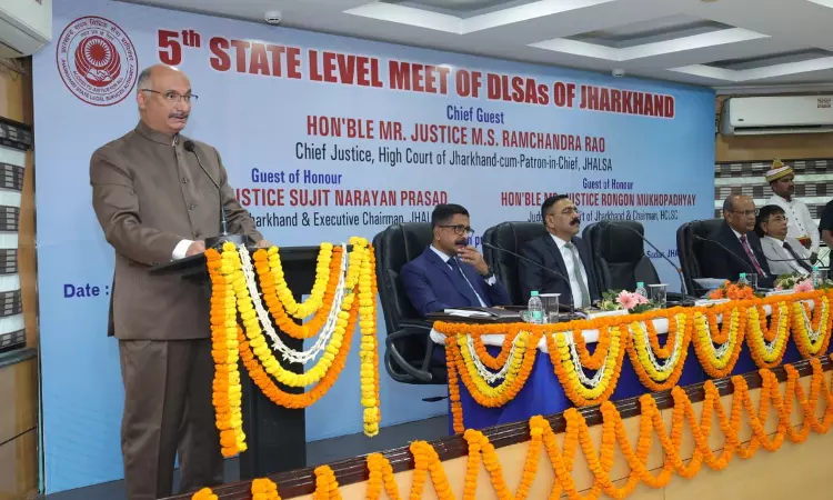 Legal Services Institutions Must Ensure Support For All Sections Of Society And Inspire Them To Seek Justice: Justice MS Ramachandra Rao Legal Services Institutions Must Ensure Support For All Sections Of Society And Inspire Them To Seek Justice: Justice MS Ramachandra Rao