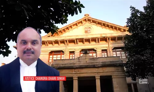 Centre Notifies Repatriation Of Justice CD Singh From Delhi HC To Allahabad HC Centre Notifies Repatriation Of Justice CD Singh From Delhi HC To Allahabad HC