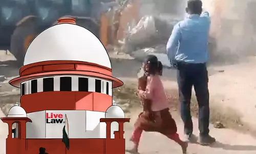 Disturbed By Visual Of Small Girl Outside Demolished House : Justice Ujjal Bhuyan Disturbed By Visual Of Small Girl Outside Demolished House : Justice Ujjal Bhuyan