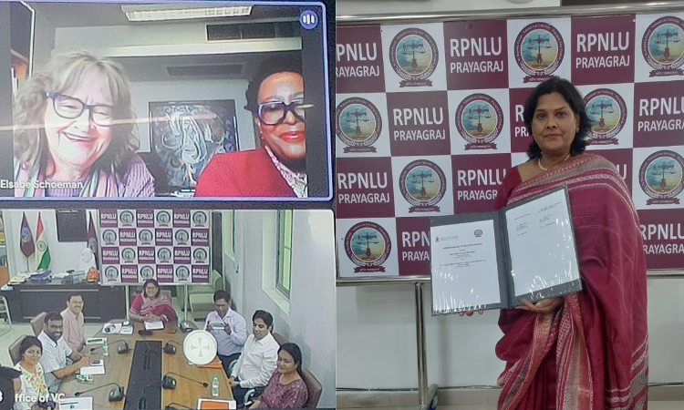 NLU Prayagraj And University Of Pretoria Forge International Academic Partnership NLU Prayagraj And University Of Pretoria Forge International Academic Partnership