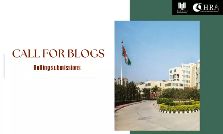 Call For Blog Submissions: The Intersection Of Law And Contemporary Human Rights By NLU Delhi Call For Blog Submissions: The Intersection Of Law And Contemporary Human Rights By NLU Delhi