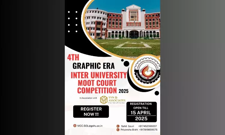 4th Graphic Era Moot Court Competition 2025 4th Graphic Era Moot Court Competition 2025