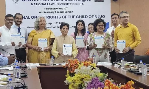 Lets Ensure No Child Is Voiceless : Justice Savithri Ratho Launches NLUOs Journal On Child Rights Lets Ensure No Child Is Voiceless : Justice Savithri Ratho Launches NLUOs Journal On Child Rights
