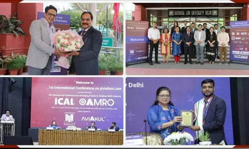 NLU Delhi Inaugurates International Conference On Aviation Law And MRO Industry NLU Delhi Inaugurates International Conference On Aviation Law And MRO Industry