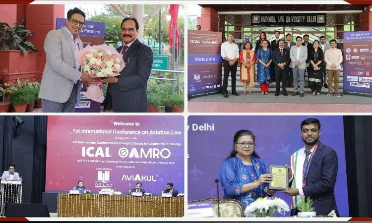 NLU Delhi Inaugurates International Conference On Aviation Law And MRO Industry NLU Delhi Inaugurates International Conference On Aviation Law And MRO Industry