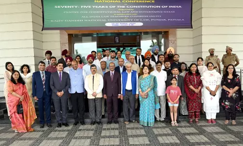 Commemorating 75 Years Of The Constitution: National Conference At RGNUL, Patiala Commemorating 75 Years Of The Constitution: National Conference At RGNUL, Patiala