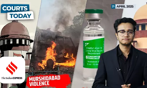 Murshidabad Violence; Waqf | Covid Vaccine Caused Disability | The Indian Express | Facebook Like Murshidabad Violence; Waqf | Covid Vaccine Caused Disability | The Indian Express | Facebook Like