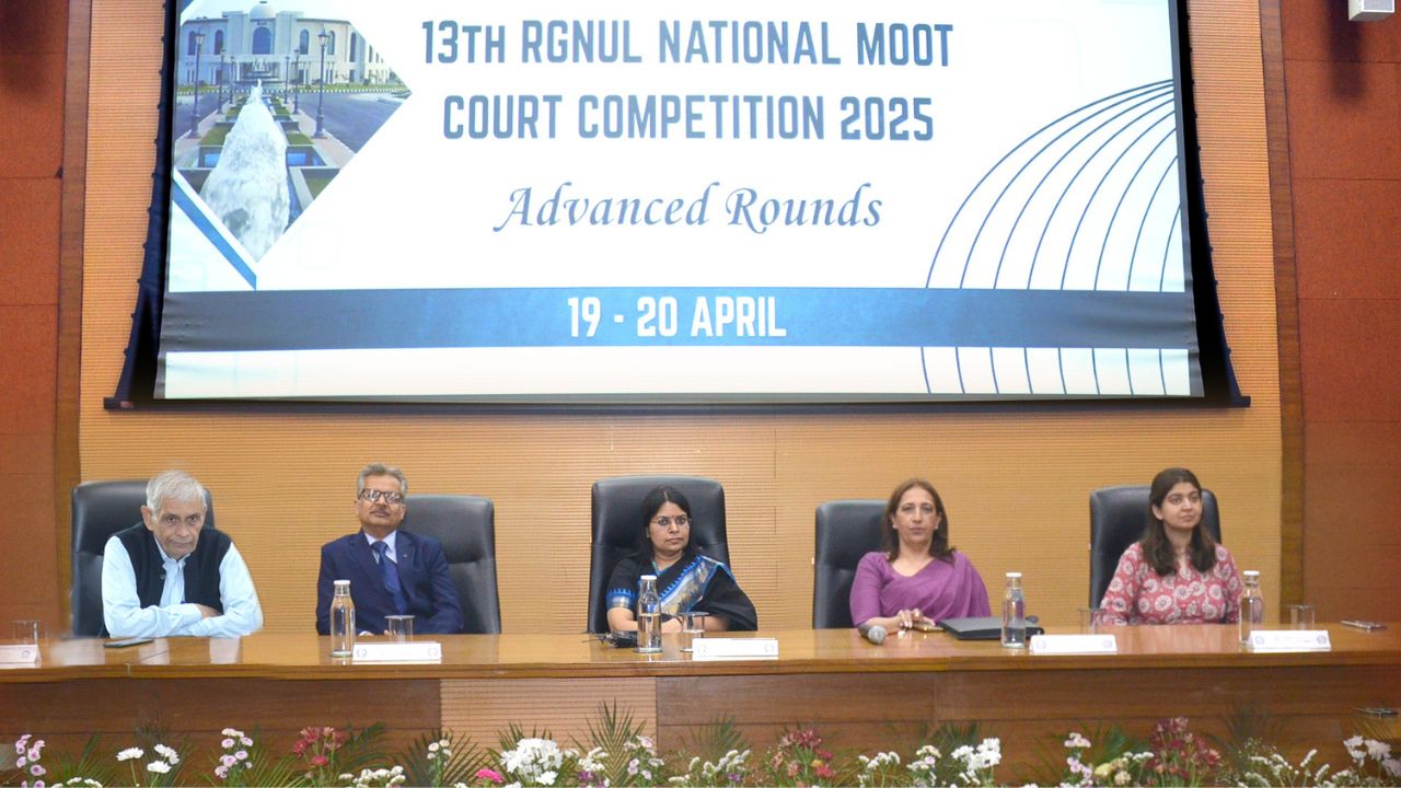 RGNUL Hosts 13th National Moot Court Competition With Pan-India Participation RGNUL Hosts 13th National Moot Court Competition With Pan-India Participation