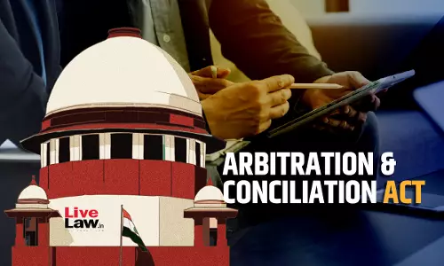 Arbitration | Objections To Arbitral Award Execution Maintainable Only If Decree Is Void Or Without Jurisdiction : Supreme Court