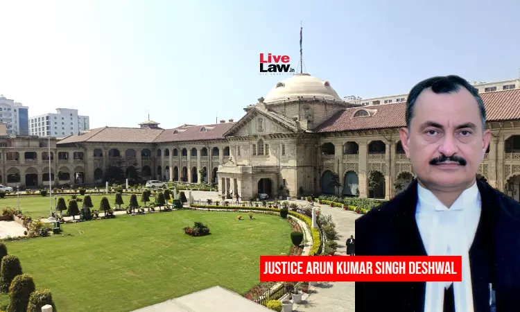 Justice Arun Kumar Singh Deshwal Justice Arun Kumar Singh Deshwal