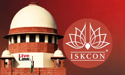 ISKCON Temple In Bengaluru Belongs To ISKCON Society Bangalore, Not Mumbai : Supreme Court ISKCON Temple In Bengaluru Belongs To ISKCON Society Bangalore, Not Mumbai : Supreme Court