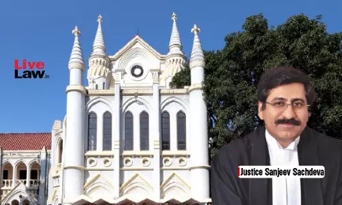 Justice Sanjeev Sachdeva Appointed As Madhya Pradesh High Courts Acting Chief Justice Justice Sanjeev Sachdeva Appointed As Madhya Pradesh High Courts Acting Chief Justice