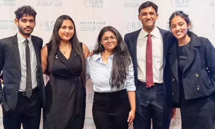 NALSAR Team Among Top Four At 66th Jessup International Rounds NALSAR Team Among Top Four At 66th Jessup International Rounds