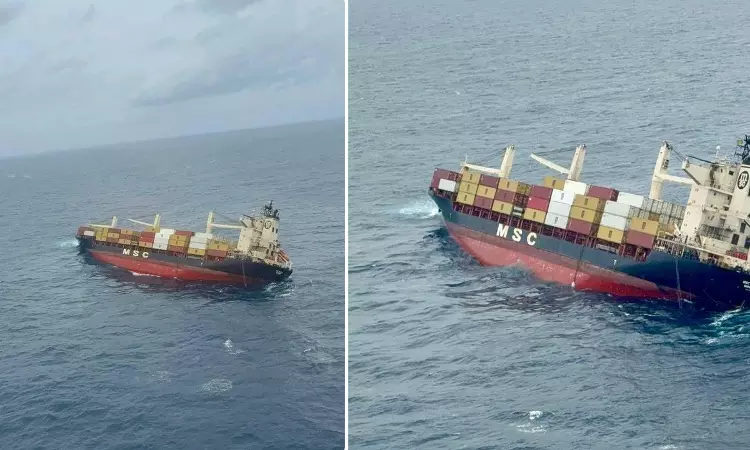 Cargo Ship Oil Spill | Kerala High Court Directs State To Release Data On Cargo Carried By MSC Elsa Ship, Impact Of Spill Cargo Ship Oil Spill | Kerala High Court Directs State To Release Data On Cargo Carried By MSC Elsa Ship, Impact Of Spill