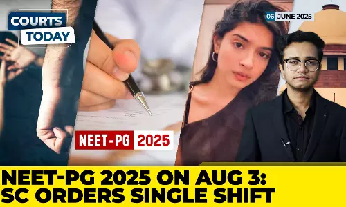 NEET-PG 2025 | Sharmistha Panoli | Eid Sacrifice | RCB Bengaluru Stampede | Domestic Violence