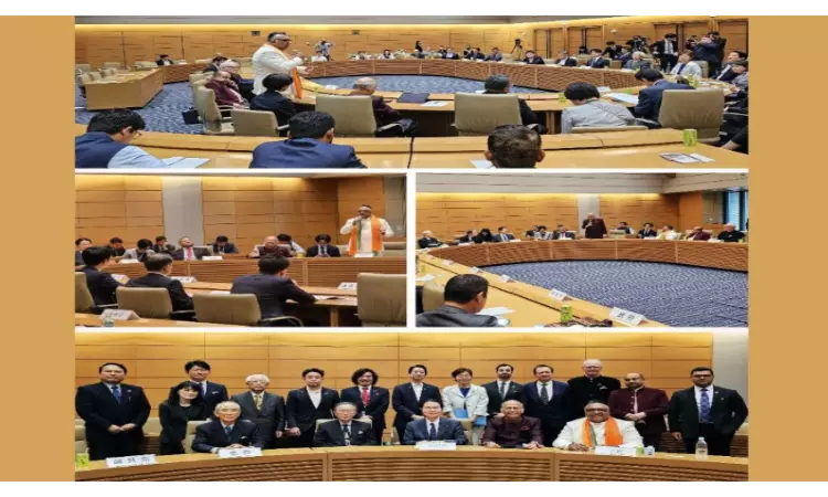 Prof. (Dr.) C. Raj Kumar & Dr. Abhishek M. Singhvi Address Members Of The Japanese Parliament At The National Diet Of Japan Prof. (Dr.) C. Raj Kumar & Dr. Abhishek M. Singhvi Address Members Of The Japanese Parliament At The National Diet Of Japan