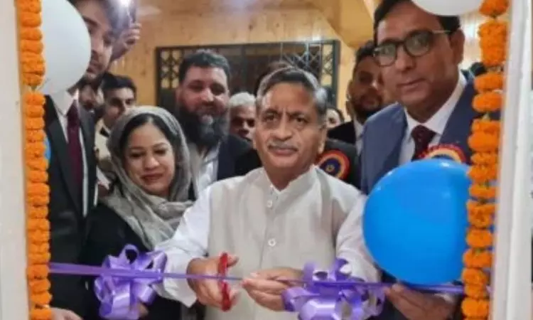 Executive Chairman of J&K Legal Services Authority Justice Sanjeev Kumar Inaugurates Legal Cell & Medical Camp At Pahalgam Court Complex Executive Chairman of J&K Legal Services Authority Justice Sanjeev Kumar Inaugurates Legal Cell & Medical Camp At Pahalgam Court Complex