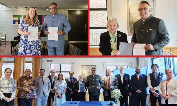 O.P. Jindal Global University Signs MoUs With 2 Colleges At The University Of Cambridge For Study Abroad Programmes O.P. Jindal Global University Signs MoUs With 2 Colleges At The University Of Cambridge For Study Abroad Programmes