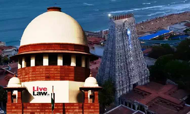 Supreme Court Refuses To Entertain Thiruchendur Temple Vidhayahars Plea Against Consecration Ceremony Timing Supreme Court Refuses To Entertain Thiruchendur Temple Vidhayahars Plea Against Consecration Ceremony Timing