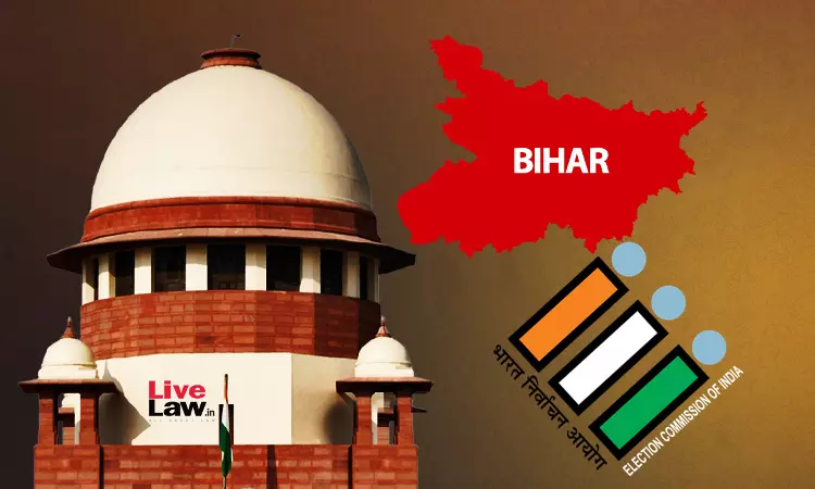 Arbitrary, Impractical, Disenfranchises Lakhs : Plea In Supreme Court Challenges ECIs Bihar Voter Roll Revision Arbitrary, Impractical, Disenfranchises Lakhs : Plea In Supreme Court Challenges ECIs Bihar Voter Roll Revision