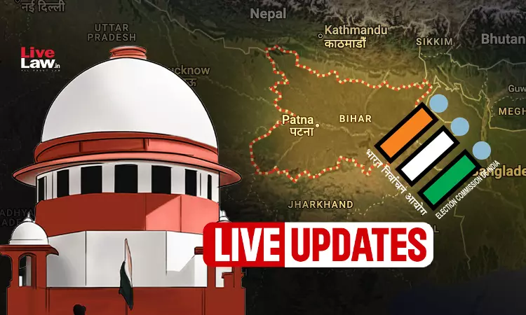 Challenge To Bihar Electoral Roll Revision : Live Updates From Supreme Court Challenge To Bihar Electoral Roll Revision : Live Updates From Supreme Court