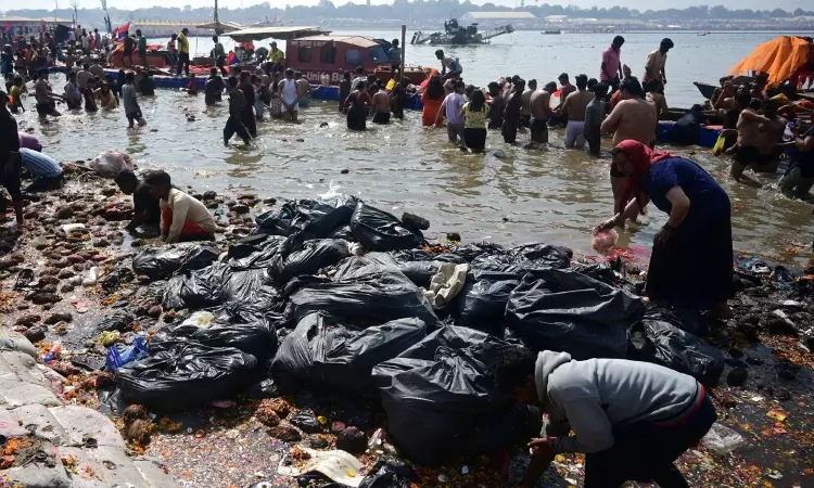 Kumbh Mela Waste Dumping Allegation | NGT Disposes Plea By Ex-IPS Officer As UPPCB Assures To Look Into The Issue Kumbh Mela Waste Dumping Allegation | NGT Disposes Plea By Ex-IPS Officer As UPPCB Assures To Look Into The Issue