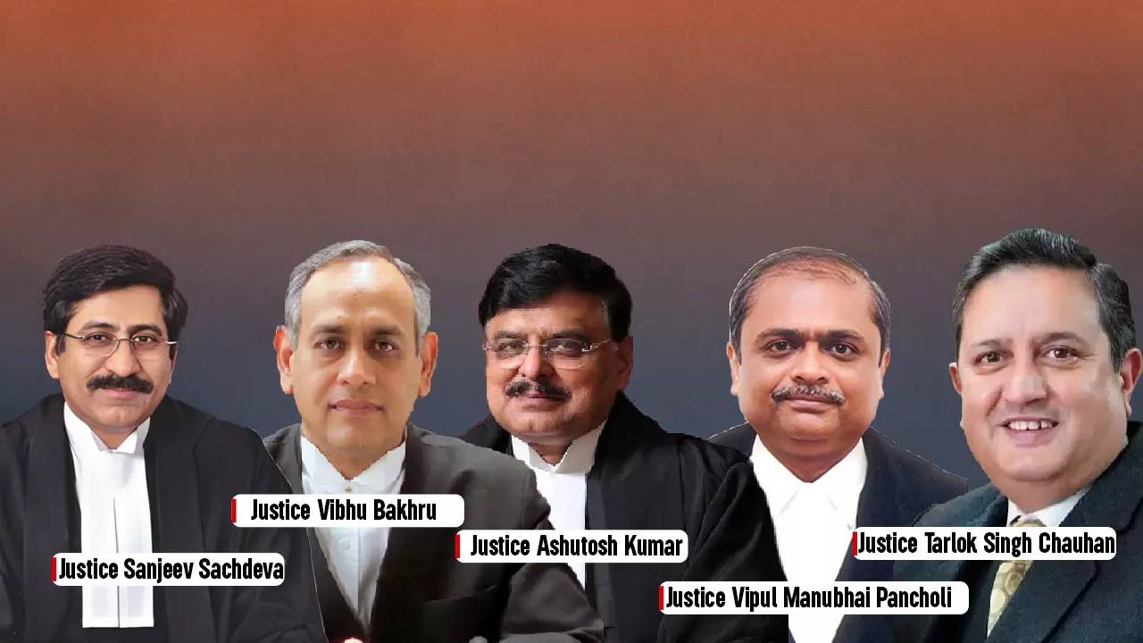 Centre Clears Names Of New Chief Justices For 5 High Courts Centre Clears Names Of New Chief Justices For 5 High Courts