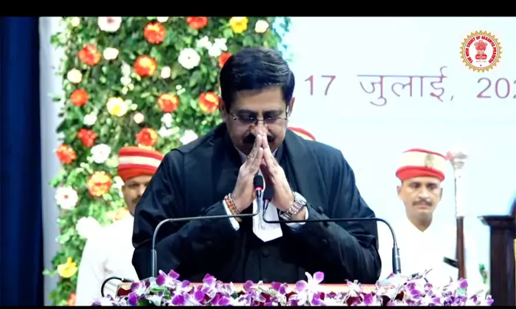 Justice Sanjeev Sachdeva Sworn In As MP High Court Chief Justice Justice Sanjeev Sachdeva Sworn In As MP High Court Chief Justice