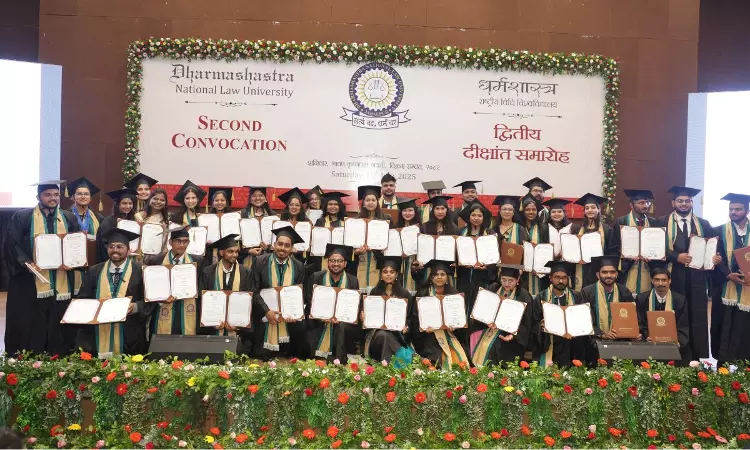 Dharmashastra National Law University Jabalpur Organised 2nd Convocation Ceremony Dharmashastra National Law University Jabalpur Organised 2nd Convocation Ceremony