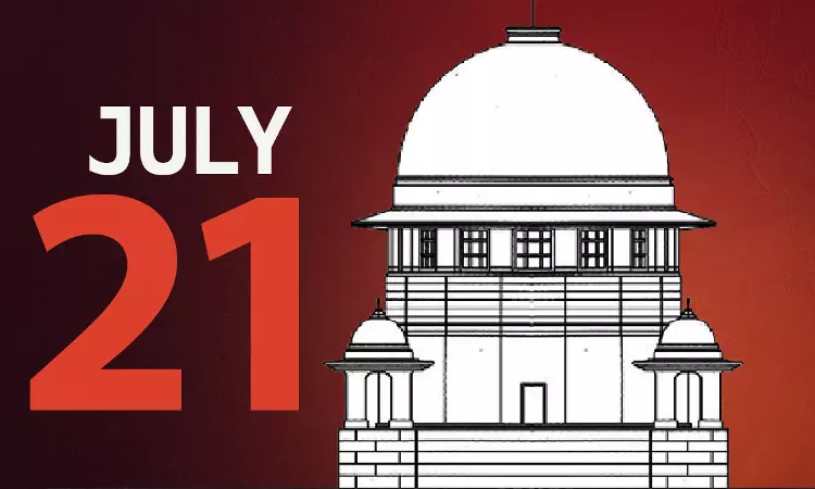 Supreme Court Daily Round-Up : July 21, 2025 Supreme Court Daily Round-Up : July 21, 2025