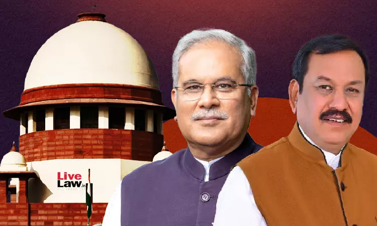 Supreme Court Allows Ex-Chhattisgarh CM Bhupesh Baghel To Contest Maintainability Of Petition Challenging His Election Supreme Court Allows Ex-Chhattisgarh CM Bhupesh Baghel To Contest Maintainability Of Petition Challenging His Election