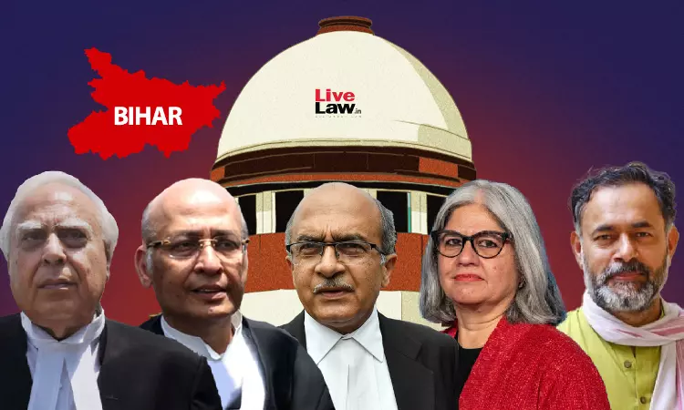 Bihar SIR Process Illegal, ECI Cant Put Burden Of Proving Citizenship On Voters : Petitioners Argue In Supreme Court