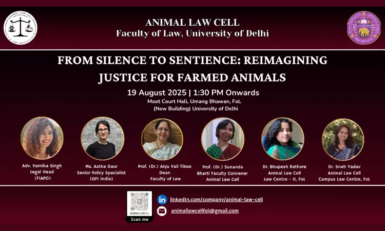 DU Faculty Of Law Conference To Address Farmed Animal Welfare And Legal Reform DU Faculty Of Law Conference To Address Farmed Animal Welfare And Legal Reform