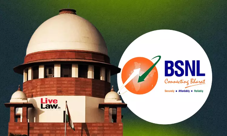 Supreme Court Imposes ₹1 Lakh Cost On BSNL For Frivolous Plea Against Compassionate Appointment; Allows Recovery From Officers Supreme Court Imposes ₹1 Lakh Cost On BSNL For Frivolous Plea Against Compassionate Appointment; Allows Recovery From Officers