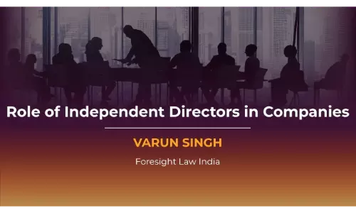 Role Of Independent Directors In Companies Role Of Independent Directors In Companies