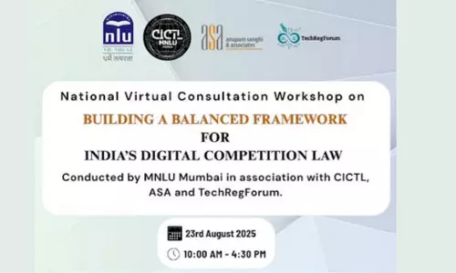 MNLU Mumbai Hosts National Virtual Consultation Workshop On Indias Digital Competition Law MNLU Mumbai Hosts National Virtual Consultation Workshop On Indias Digital Competition Law