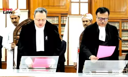 Two Lawyers Take Oath As Judges Of Allahabad High Court; Strength Rises To 87 Two Lawyers Take Oath As Judges Of Allahabad High Court; Strength Rises To 87
